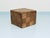 Brown Patchwork Leather Cube Ottoman from de Sede, Switzerland, 1970s For Sale - Image 8 of 18