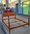 Mid-Century Modern Mid 20th Century Solid Cherry Semi Poster Full Size Bed Frame For Sale - Image 3 of 10
