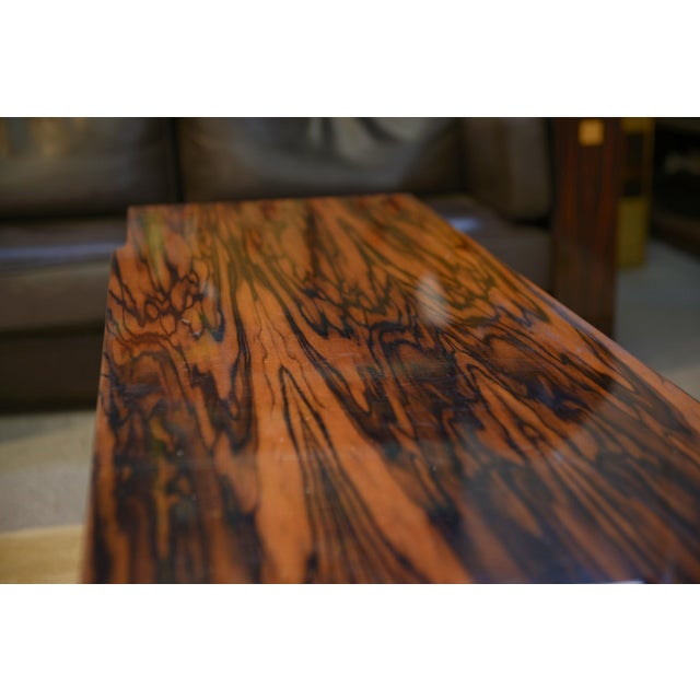 Minimalist Sideboard in Ebony and Sycamore, 1960s For Sale - Image 6 of 13