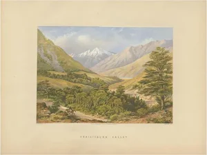 Walker, Craigieburn Valley New Zealand, 1877, Paper