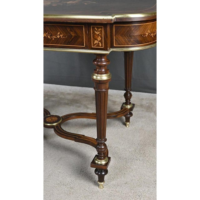 19th Century Napoleon III Center Table For Sale - Image 18 of 18