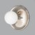 Silver Lightball Ceiling Lamp by the Castiglioni Brothers for Flos, 1960s For Sale - Image 8 of 15