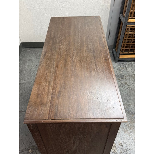 Restoration Hardware Maison Dresser, Antiqued Coffee For Sale In San Francisco - Image 6 of 12