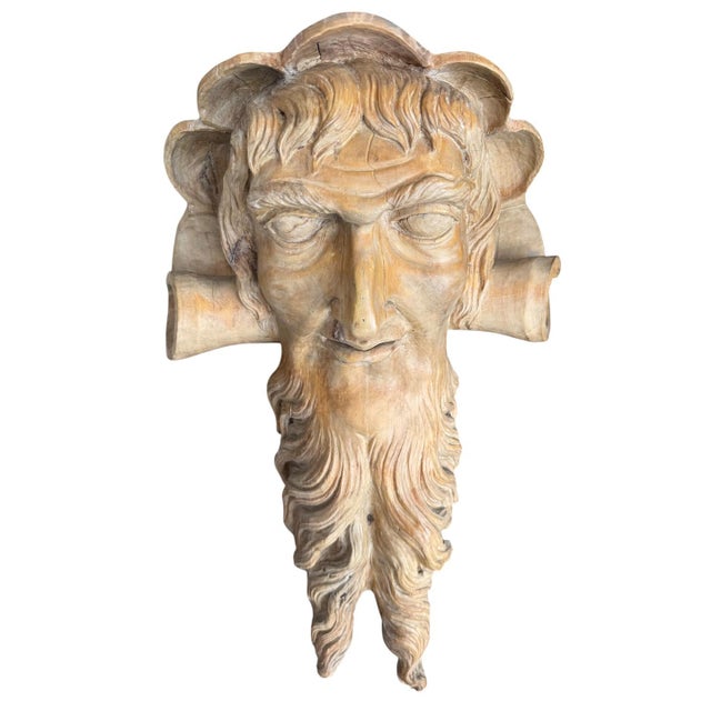 Figurative Wood Carving God and Goddess of Wine Bacchus Dionysous Ariadne For Sale - Image 3 of 11