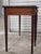 Late 19th Century Antique Late 19th Century Sheraton Mahagony Console Table For Sale - Image 5 of 12