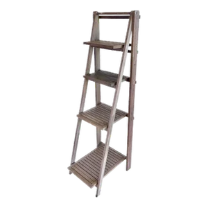 Vintage Folding Ladder Style Shelving