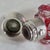 Antique Victorian Bohemian Cut Glass Vanity Scent Bottle with Silver Mount For Sale - Image 9 of 18