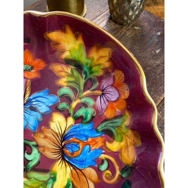 Ceramic Dish by H. Bequet Quaregnon, 1950s For Sale - Image 6 of 14