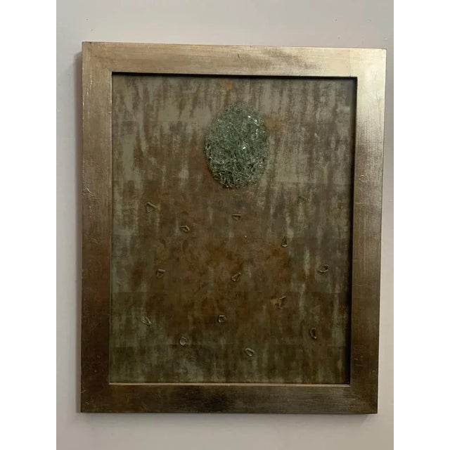 Wood Planet, Patinated Wood & Glass For Sale - Image 7 of 7