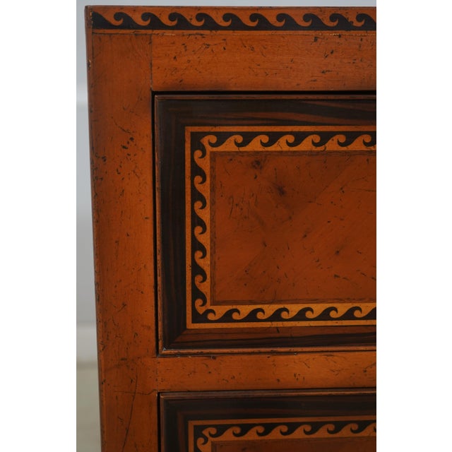 Baker Italian Neoclassical Style Inlaid Commode Chest For Sale In Philadelphia - Image 6 of 12