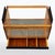 Of the period: 1950s, design:, Jindřich Halabala, manufacturer: UP Závody, material: stained beech wood, glass, This bar...