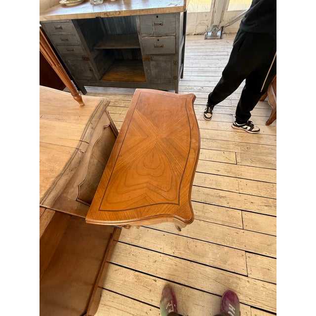 French Louis XV Commode from South France. made of walnut, the wood has been finished with French Wax, it has Three...