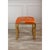 2020s Scalamandre Maison by Port 68 Medallion Gold with Leaping Cheetah Clementine Single Bench For Sale - Image 5 of 10