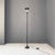 Italian Post Modern Black Metal and Steel Floor Halogen Floor Lamp, 1980s For Sale - Image 4 of 14