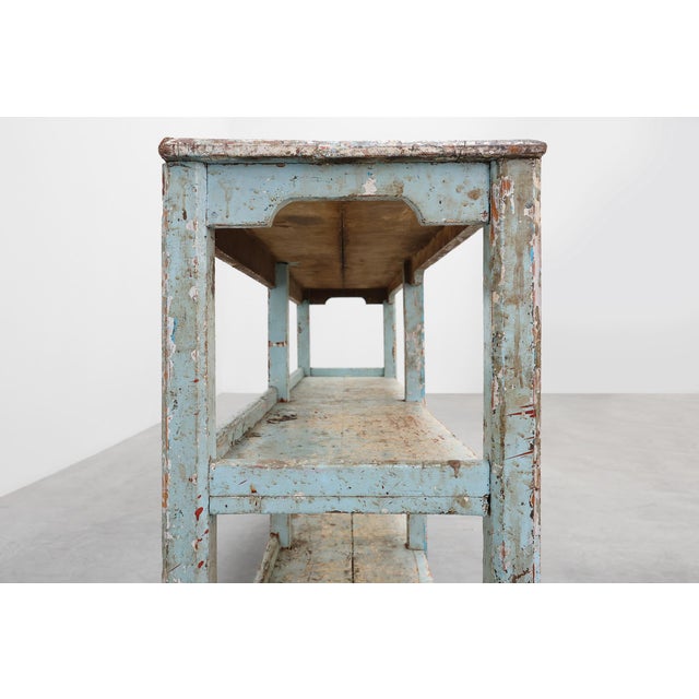 Industrial Console Table, France, 1900s For Sale - Image 9 of 15