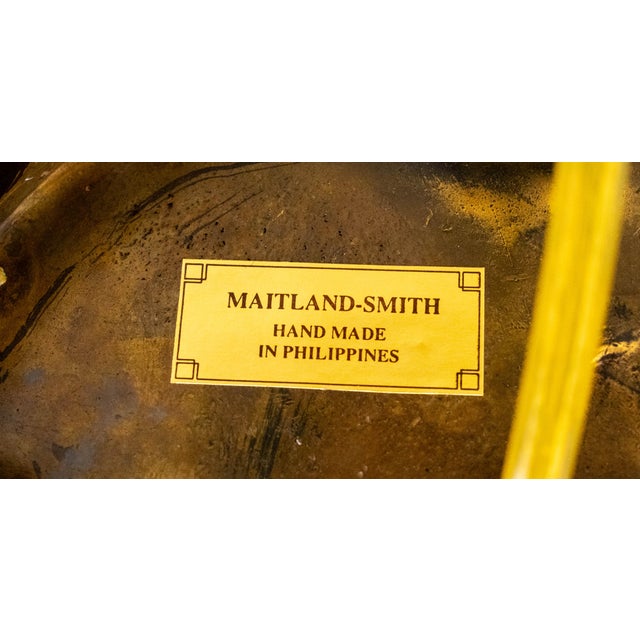 1990s Maitland Smith French Empire French Bouillotte Lamp For Sale - Image 18 of 18