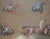 Late 19th Century The 1886 St Leger Stakes Vignette W/ 7 Jockeys Watercolour by Finch Mason For Sale - Image 5 of 6