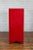 Antique Chinese Style Red Lacquered Liquor Cabinet with Revolving Hidden Panel For Sale - Image 10 of 13