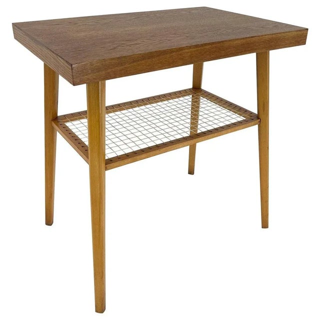 Vintage Side Table, Czechoslovakia, 1960s For Sale - Image 11 of 11