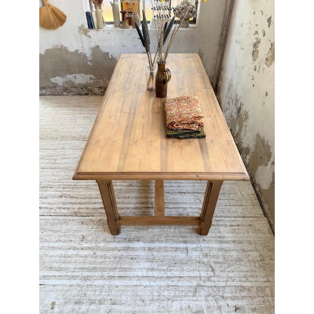 Pine Farmhouse Table, 1960s For Sale - Image 18 of 18