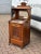 Victorian Walnut Coal Cabinet with Marble Top For Sale - Image 4 of 13