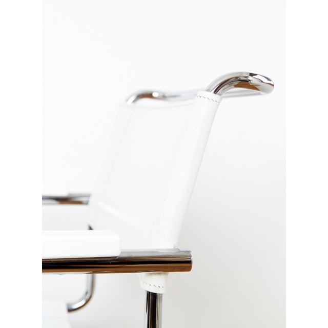 1970s Vintage Model S34 Armchair by Mart Stam for Thonet, 1970s, Set of 4 For Sale - Image 5 of 18