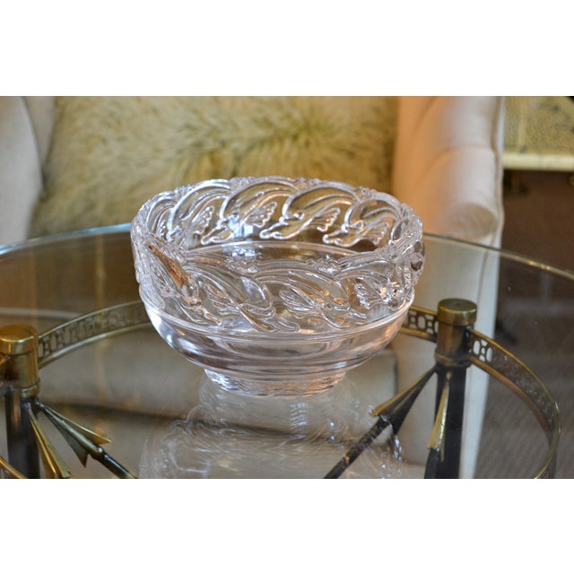 Mid-Century Modern Clear Tiffany & Company Art Glass Crystal