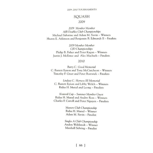 White The Union Club of the City of New York 2011 Members' Annual For Sale - Image 8 of 11