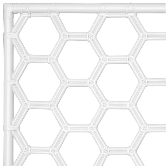 Not Yet Made - Made To Order Honeycomb Platform Bed Twin Extra Long, White For Sale - Image 5 of 7
