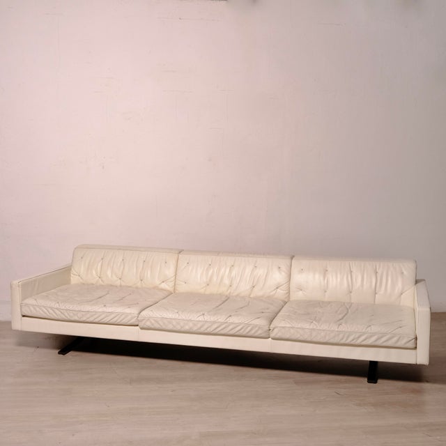 1990s Kennedee Leather Sofa by Jean-Marie Massaud for Poltrona Frau, 1990s For Sale - Image 5 of 18