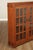 Brown Stickley Mission Collection Oak Two Door Bookcase For Sale - Image 8 of 18