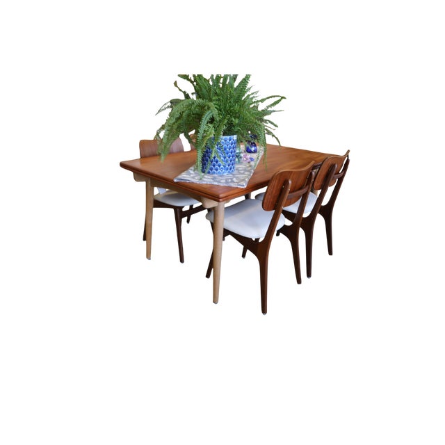 Wood Boltinge Stolefabrik Chairs in Teak by Arne Hovmand Olsen, 1960s, Set of 4 For Sale - Image 7 of 16
