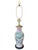 Antique Chinoiserie Porcelain Enamel Lotus Flower Vase Lamp For Sale - Image 18 of 18