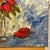 Textile Rose Elizabeth MoorcroftExpressive Still Life Painting Red Rose Flowers 'Red for Love' by British Artist, 2000 For Sale - Image 7 of 12