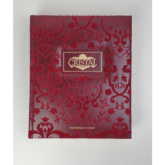 Cristal World's Finest Red Velvet Gold 2006 Lighting Catalog Coffee Table Book For Sale - Image 9 of 9