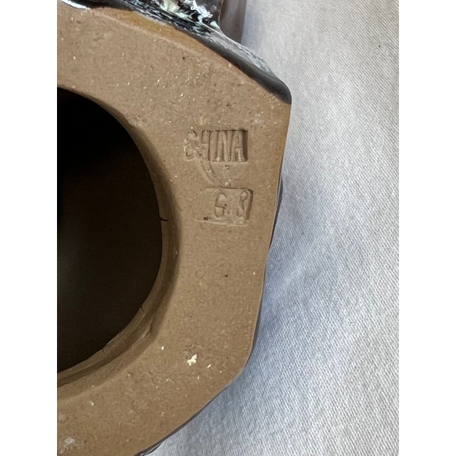 Mid-Century Modern Vintage Chinese Porcelain Statue For Sale - Image 3 of 9