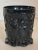 Black 19th Century French Saint St. Louis Opaque Black Glass Crystal Vase For Sale - Image 8 of 13