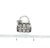 Mid 20th Century 14k Yellow Gold Diamond Purse Charm Pendant  Open Handbag Design For Sale - Image 9 of 9