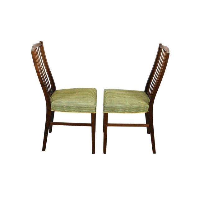 Mid-Century Modern 1950s Set 8 Danish Mid Century Modern Teak Dining Chairs For Sale - Image 3 of 10