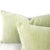 Contemporary Glant Textiles Symphony Velvet in Leaf Lumbar Pillow Cover - 12” X 20” Apple Green Textured Velvet Rectangle Cushion Case For Sale - Image 3 of 5