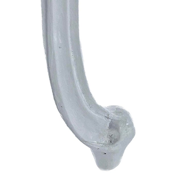 Vintage Painted Leg & Streaked Top Carved Table For Sale In Atlanta - Image 6 of 9