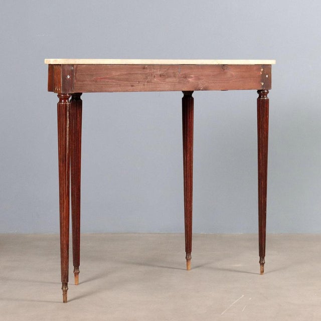 Brown Mid-Century Console Table, 1960s For Sale - Image 8 of 9