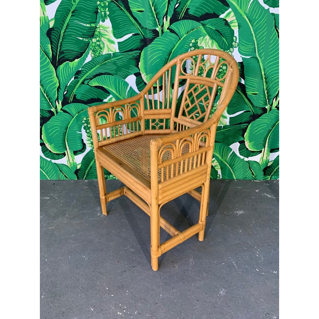 Brighton Style Pavilion Rattan Dining Chairs Set of 4 Chairish