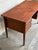 Teak Executive Desk Large Wooden Office Writing Table Denmark Mid-Century Modern 1960s For Sale - Image 4 of 10