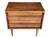Wood 1960s Pair of Mid-Century Modern Walnut Nightstands With Recessed Pulls For Sale - Image 7 of 14