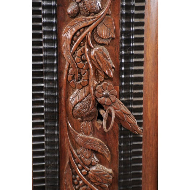 18th C. Swedish Period Baroque Wardrobe For Sale - Image 11 of 11