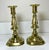 Pair of Vintage 19th Century English Brass Candlestick Holders For Sale - Image 4 of 5