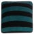 Shabby Chic Arshs Deedra Teal/Black Kilim Upholstered Handmade Ottoman For Sale In New York - Image 6 of 8
