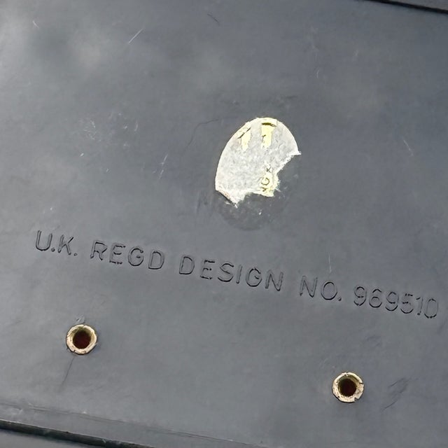 Vintage Pop Design Perpetual Desk Calendar in Red Plastic, 1970s For Sale - Image 6 of 13