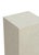 Transitional Raffia Pedestal - White, Small For Sale - Image 3 of 3